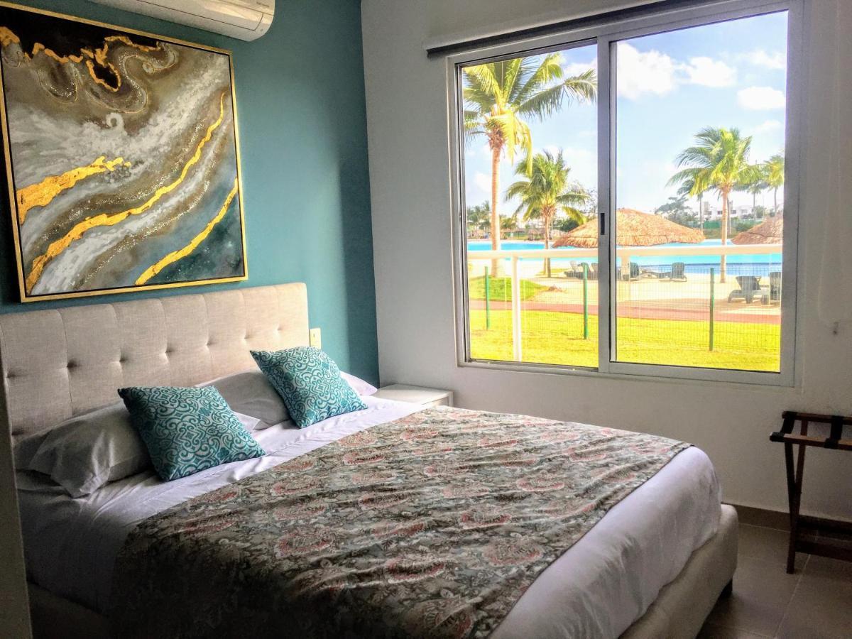 Escape Al Caribe Con Una Vista Impresionante En Pilarita'S Dream Lagoons カンクン エクステリア 写真