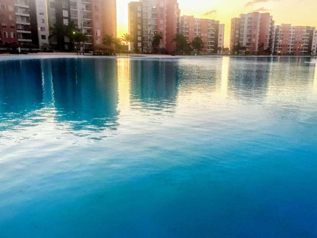 Escape Al Caribe Con Una Vista Impresionante En Pilarita'S Dream Lagoons カンクン エクステリア 写真