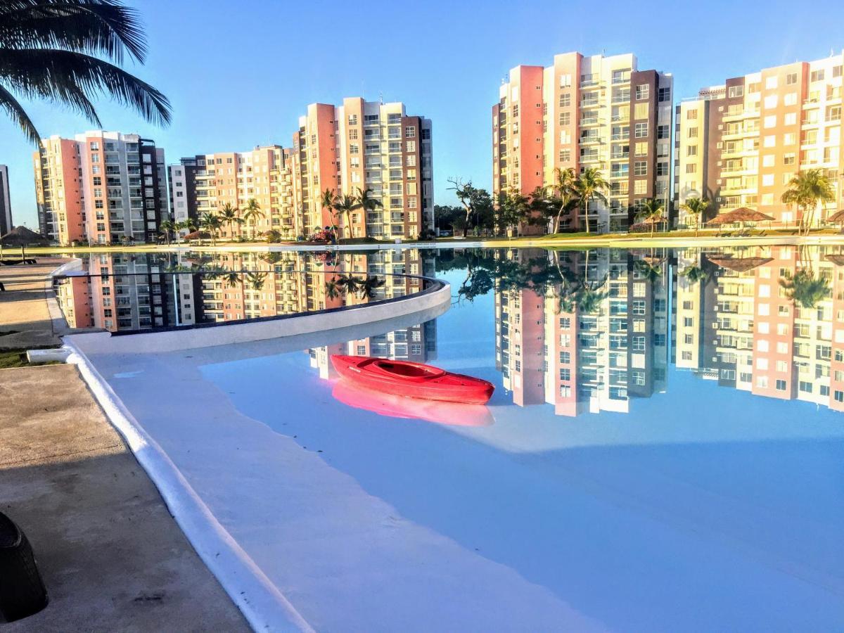Escape Al Caribe Con Una Vista Impresionante En Pilarita'S Dream Lagoons カンクン エクステリア 写真