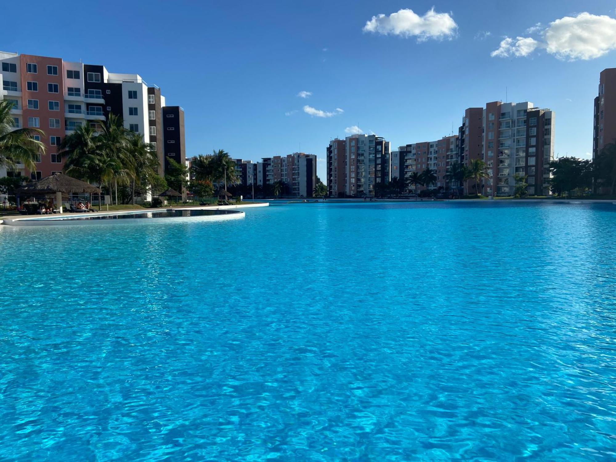 Escape Al Caribe Con Una Vista Impresionante En Pilarita'S Dream Lagoons カンクン エクステリア 写真