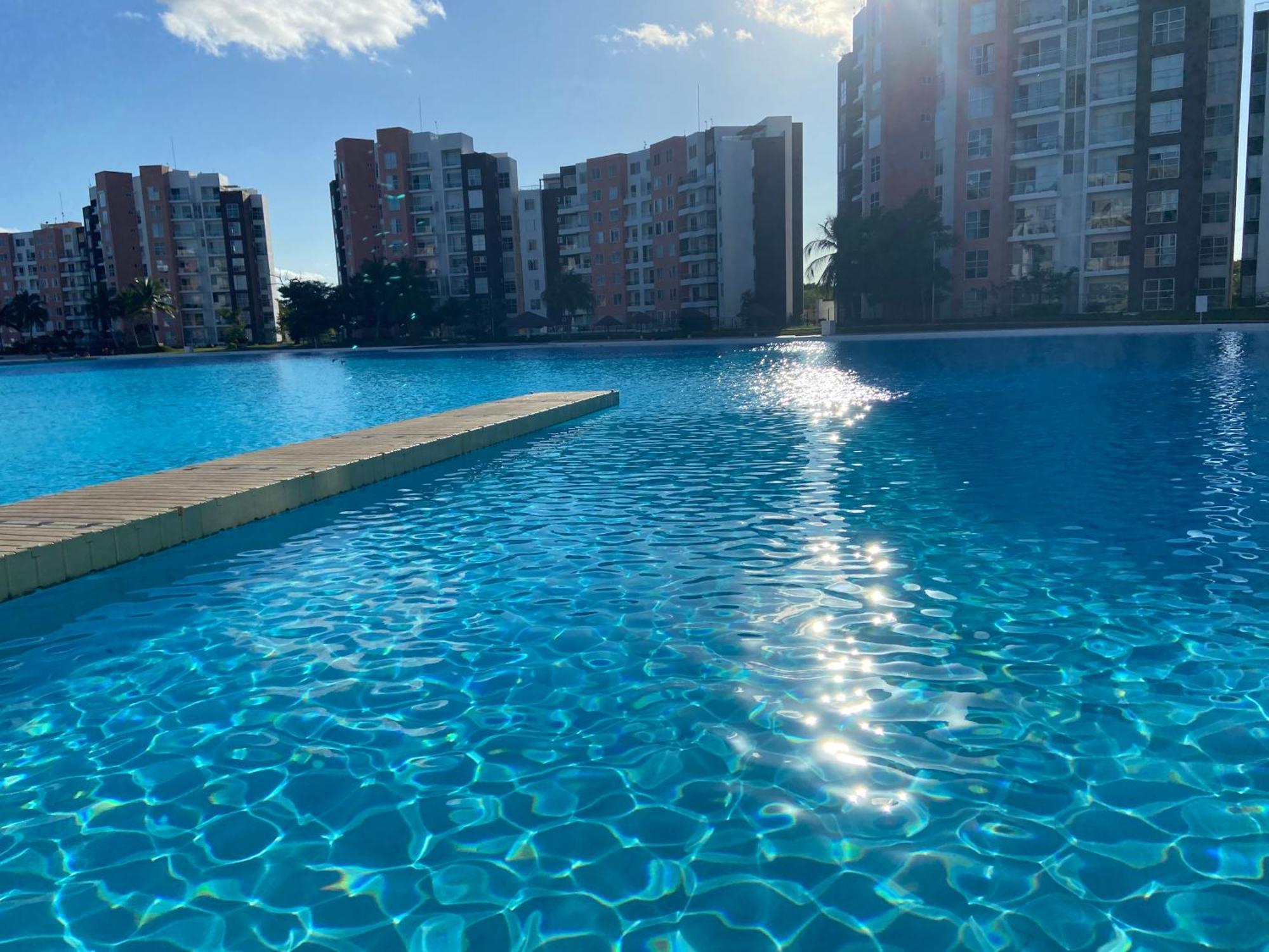 Escape Al Caribe Con Una Vista Impresionante En Pilarita'S Dream Lagoons カンクン エクステリア 写真